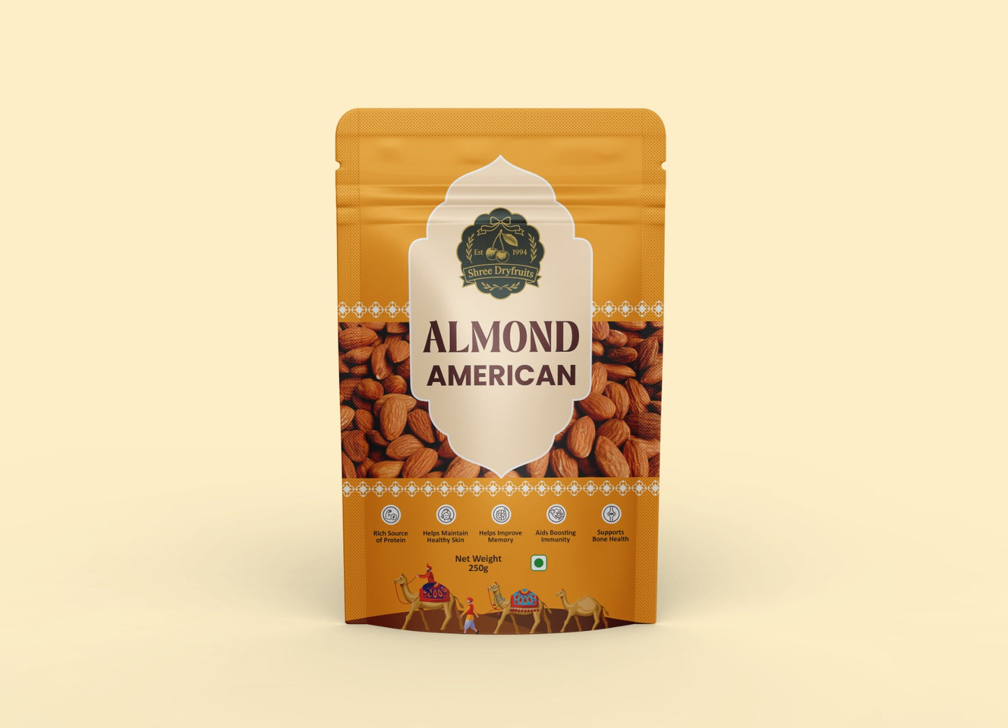 Almonds American 200g