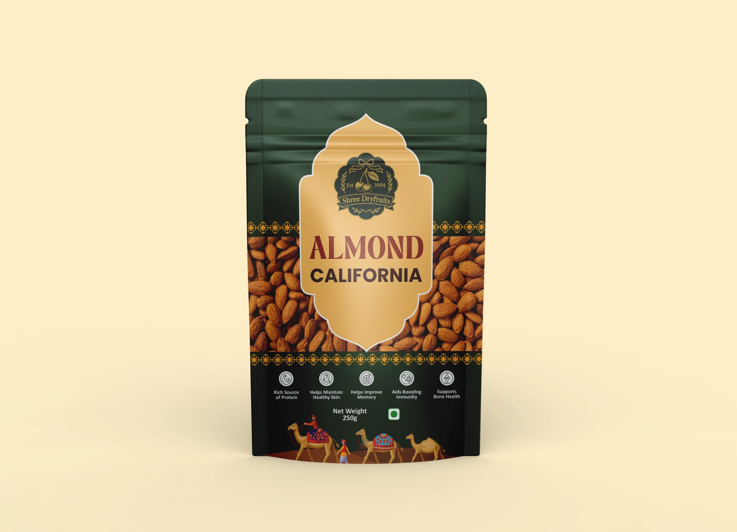 Almonds Californa 200g